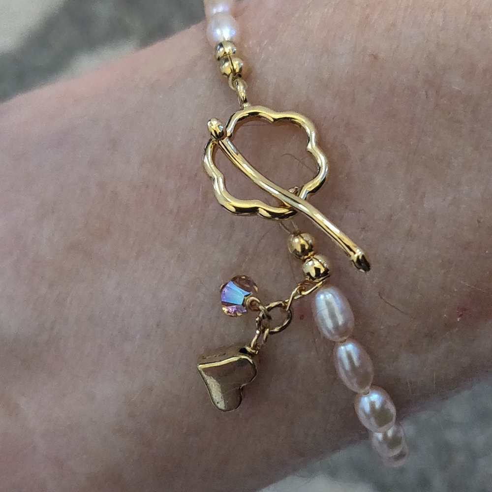 New freshwater pearl bracelet. - Picture 6 of 7